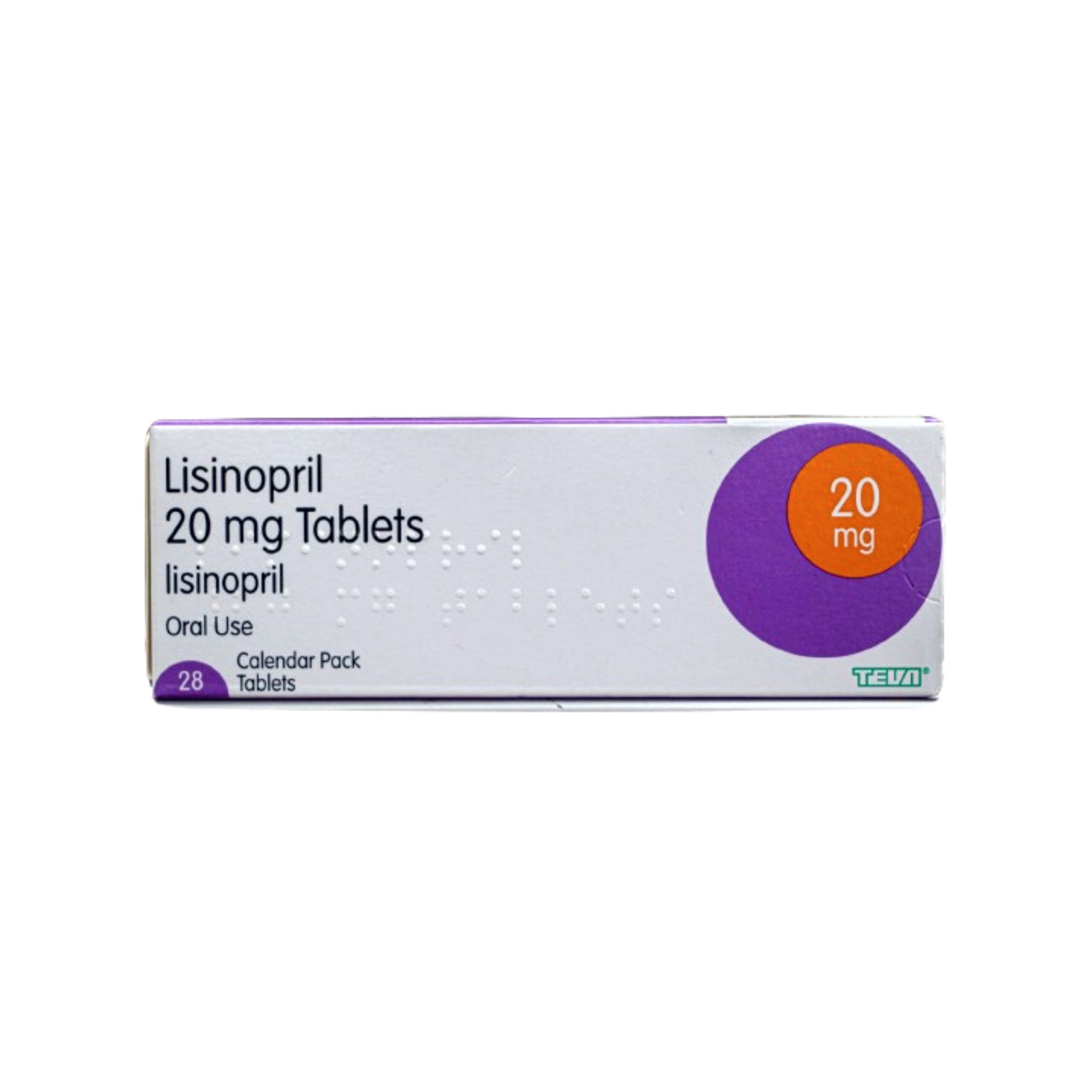 Lisinopril 20 Tablets
